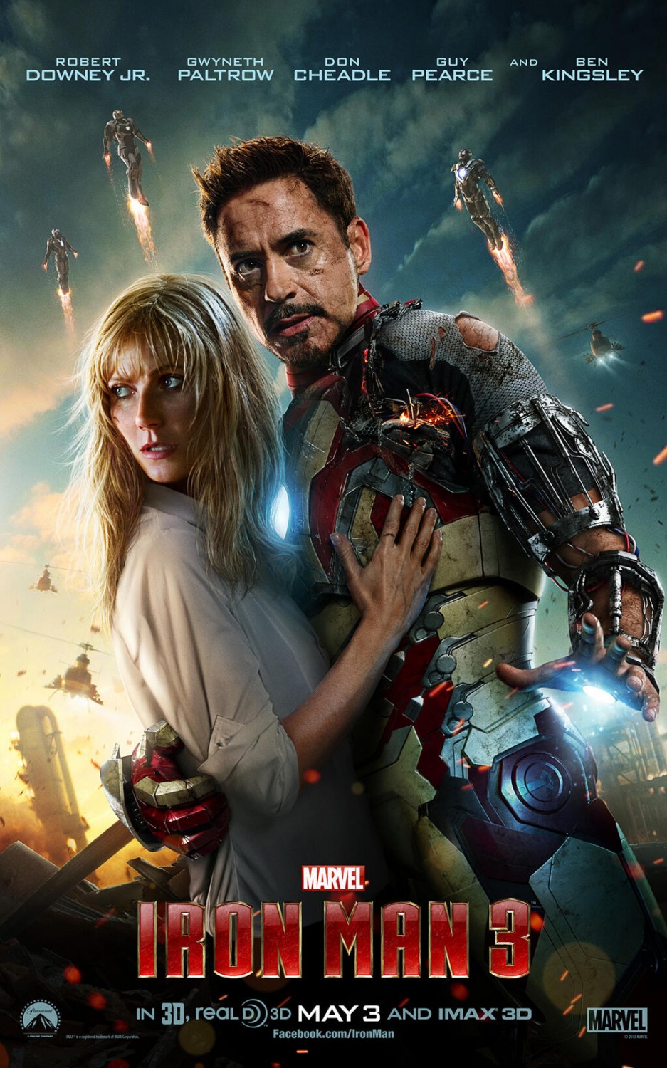 Смотреть Iron man 3 Demir adam 3 онлайн